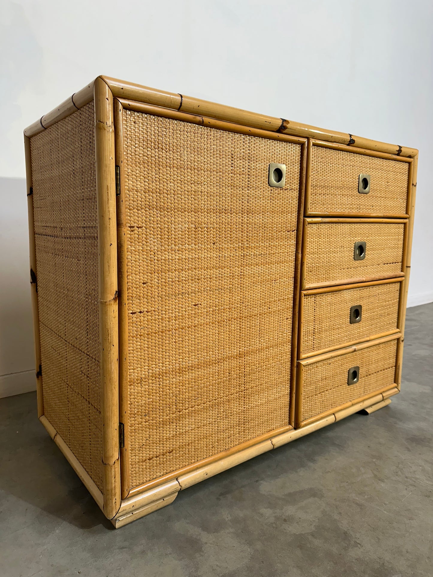 Italian Rotan Dressoir